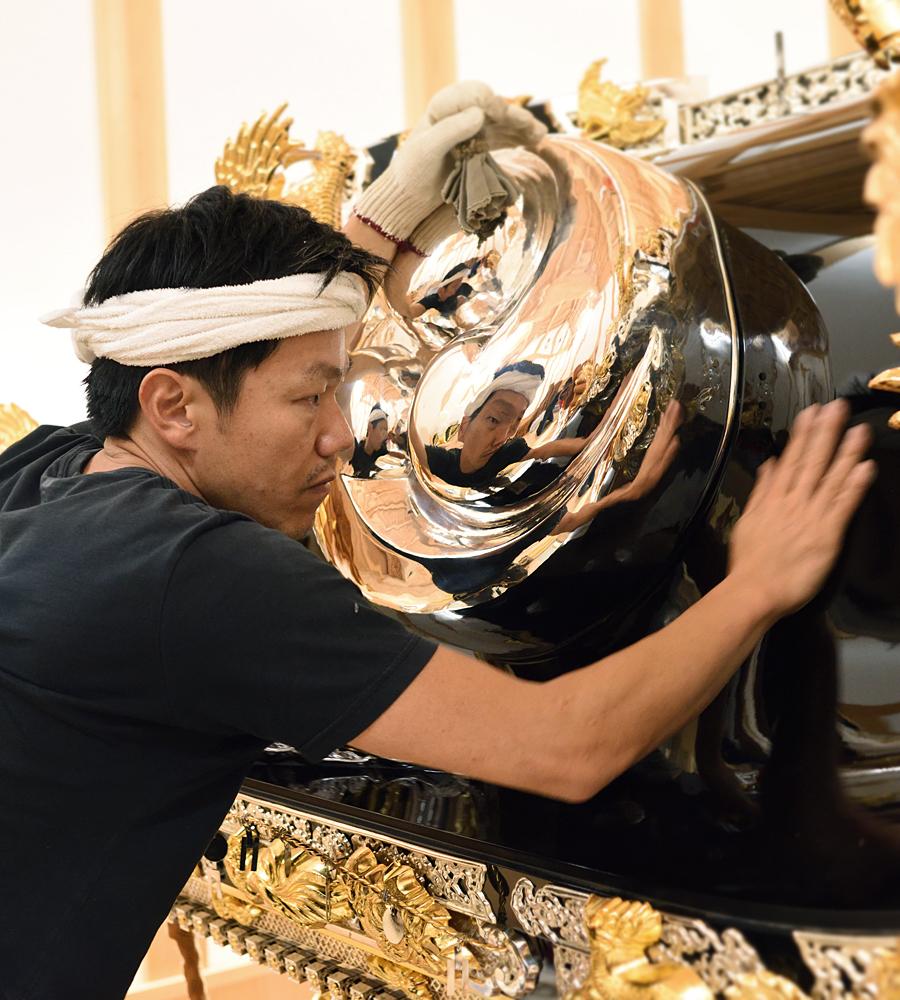 砂川仏檀店 電気配線修理 仏檀修繕