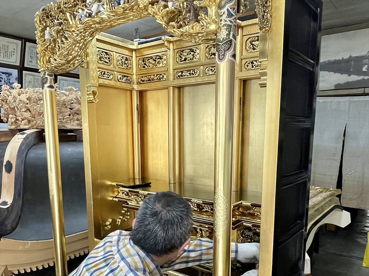 砂川仏檀店 修復 修繕 リフォーム