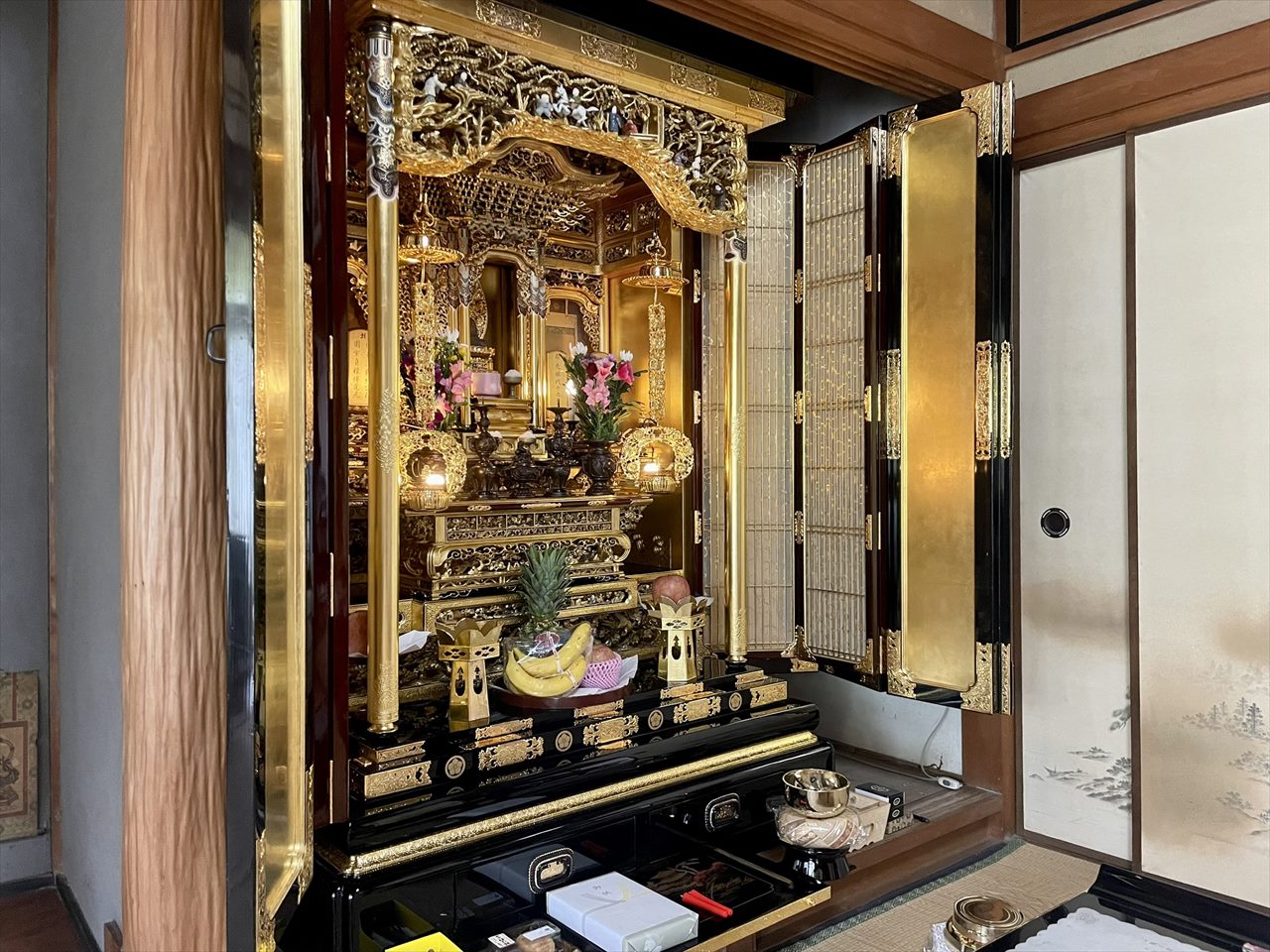 砂川仏檀店 修復 修繕 リフォーム