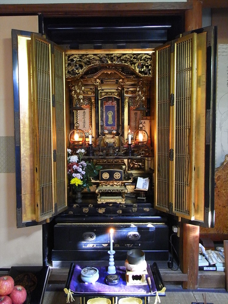 砂川仏檀店 部分修復