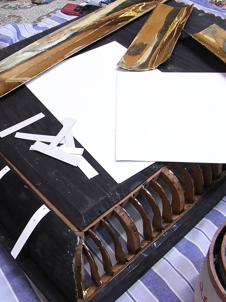 砂川仏檀店 部分修復