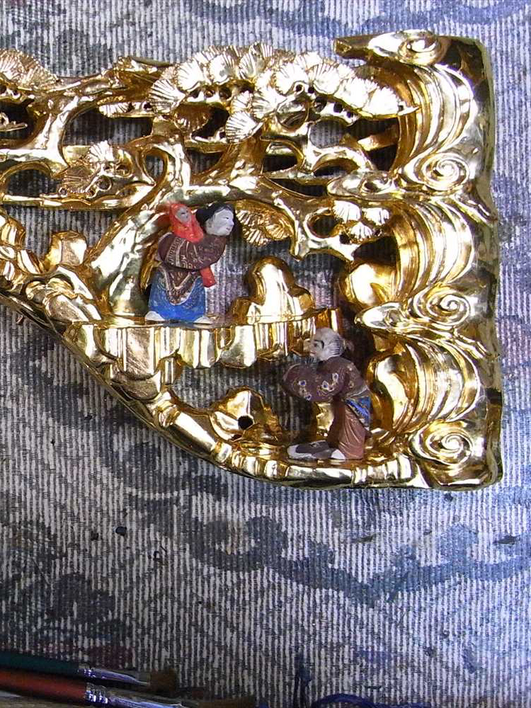 砂川仏檀店 部分修復