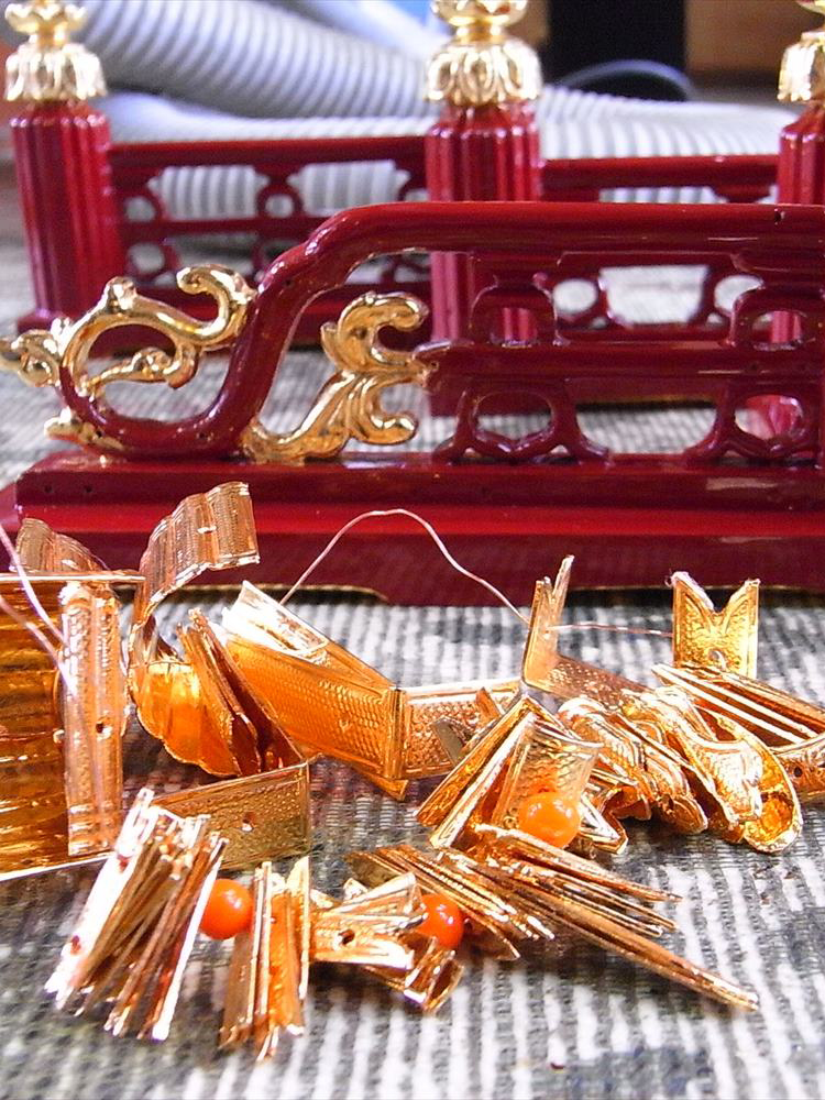 砂川仏檀店 部分修復