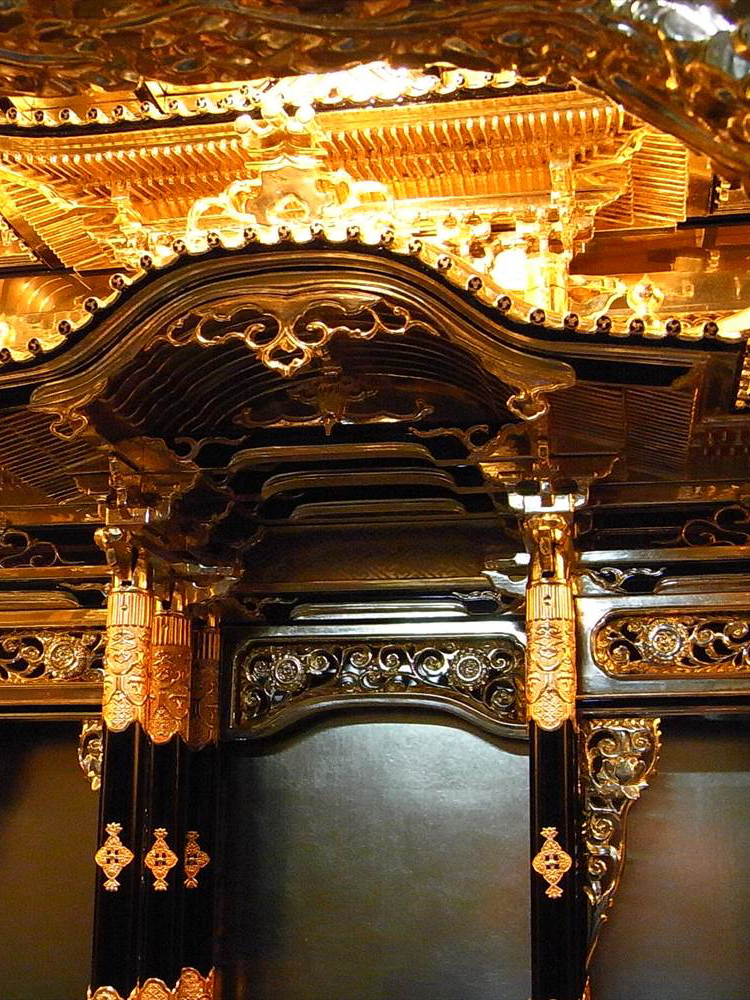 砂川仏檀店 部分修復