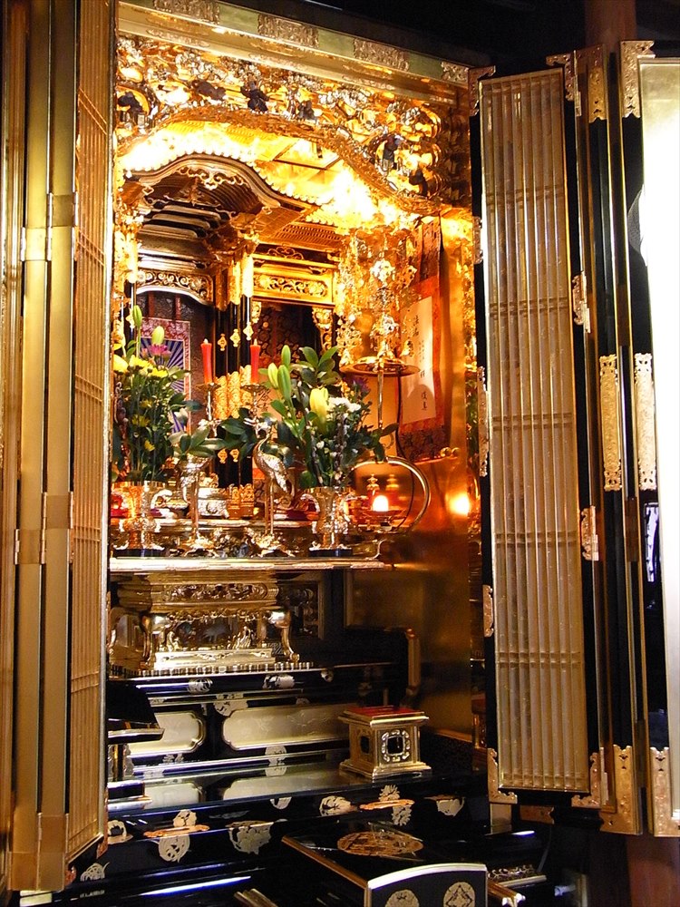 砂川仏檀店 部分修復