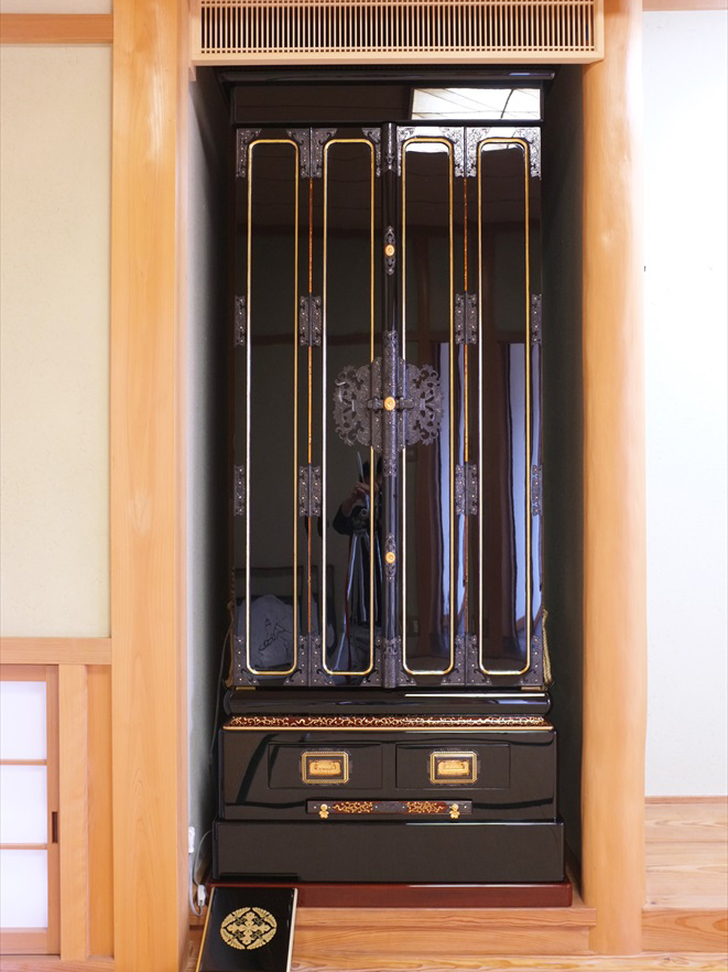 砂川仏檀店 お仏壇の新調事例 フルオーダー