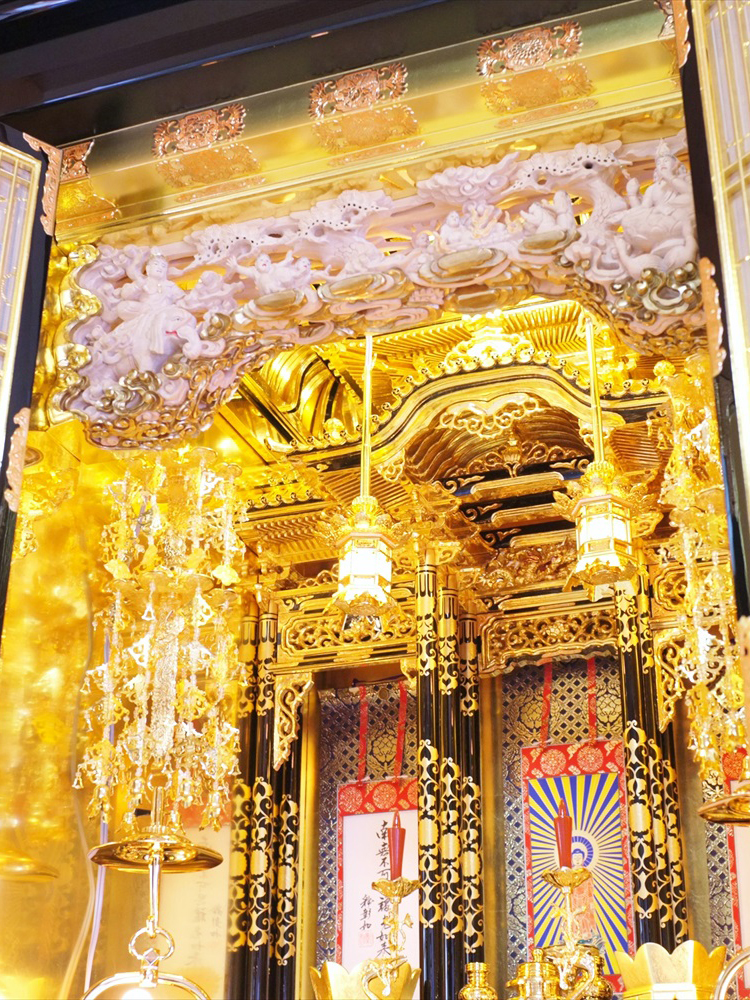 砂川仏檀店 お仏壇の新調事例 フルオーダー