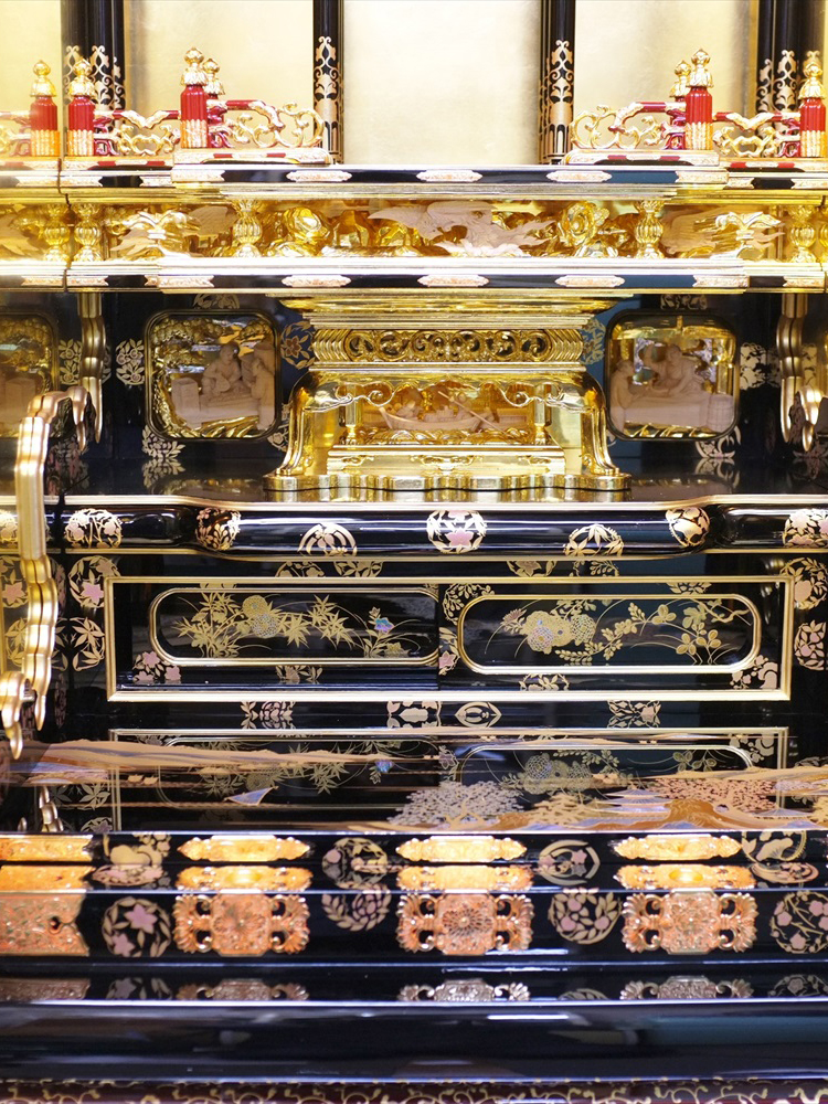 砂川仏檀店 お仏壇の新調事例 フルオーダー