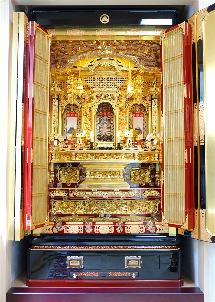 砂川仏檀店 お仏壇の新調事例 フルオーダー