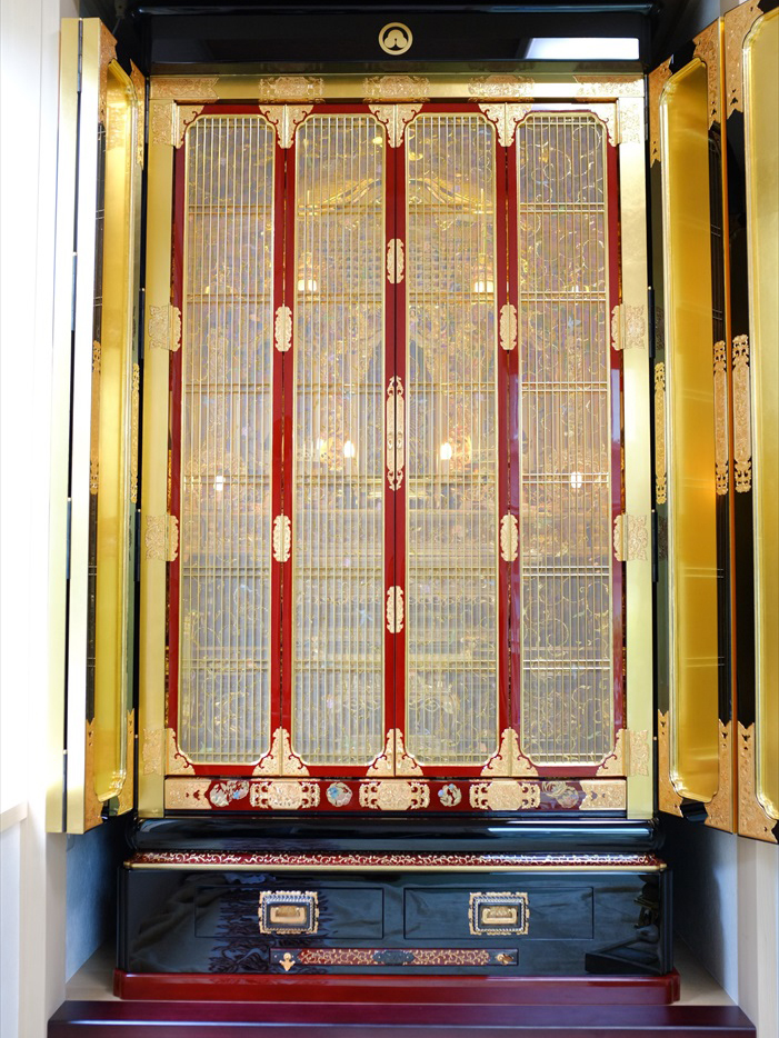 砂川仏檀店 お仏壇の新調事例 フルオーダー