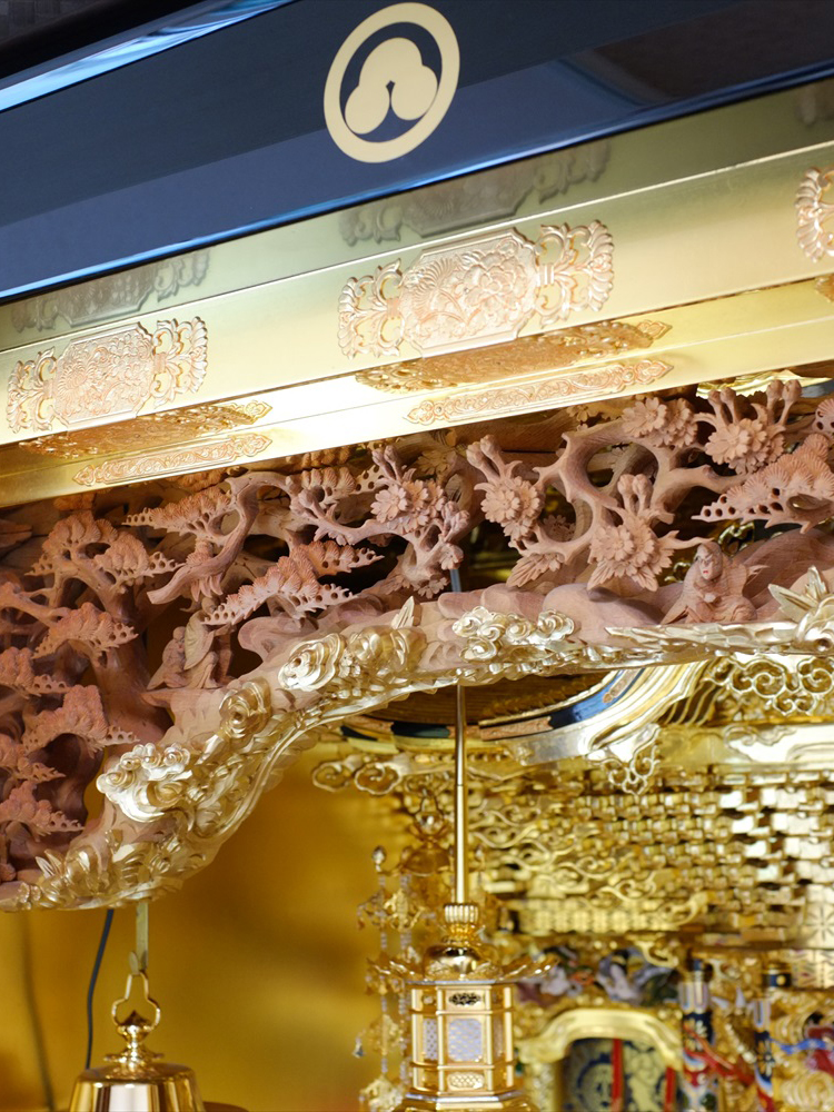 砂川仏檀店 お仏壇の新調事例 フルオーダー