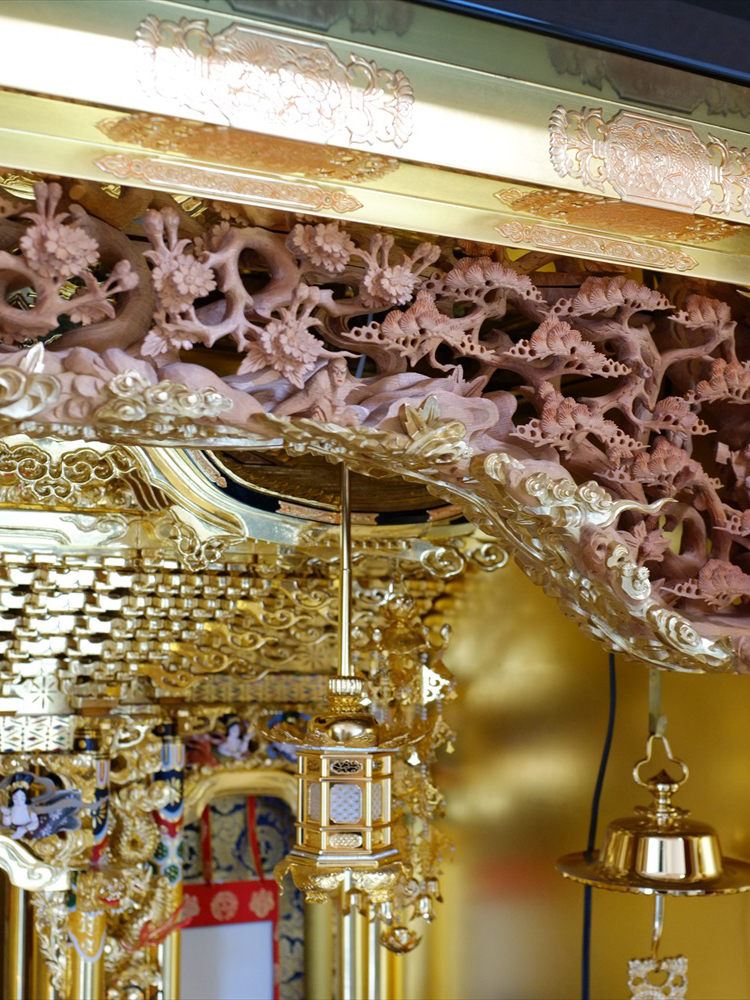 砂川仏檀店 お仏壇の新調事例 フルオーダー