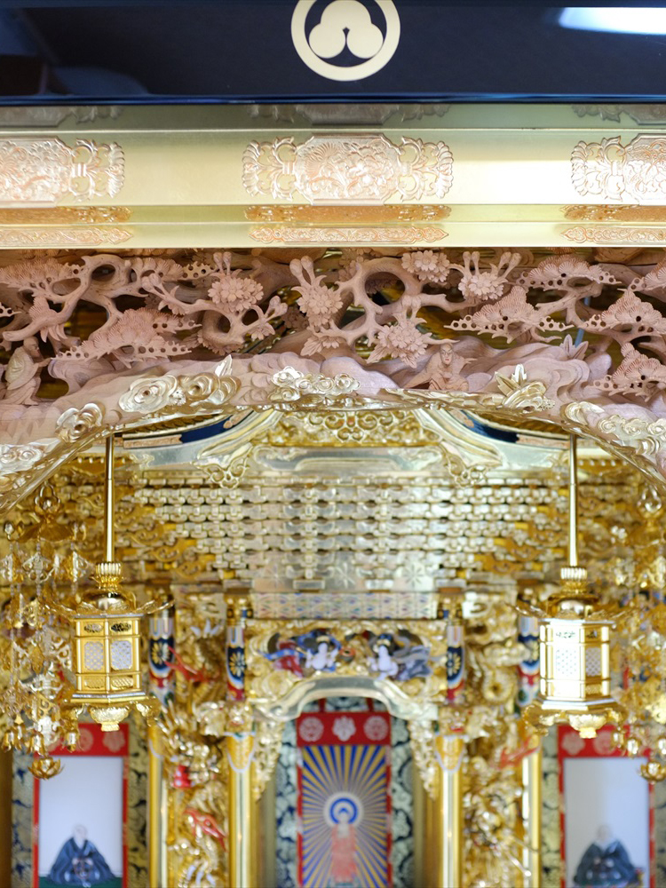 砂川仏檀店 お仏壇の新調事例 フルオーダー
