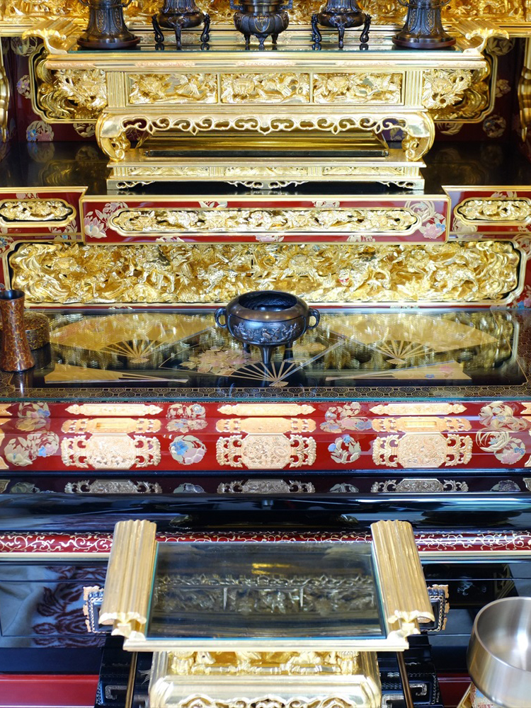 砂川仏檀店 お仏壇の新調事例 フルオーダー