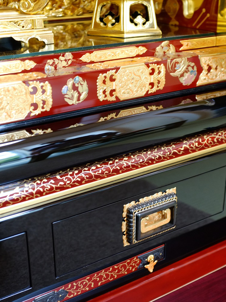 砂川仏檀店 お仏壇の新調事例 フルオーダー