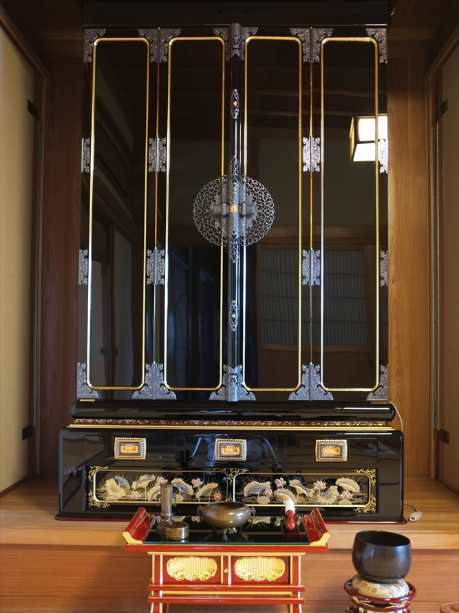 砂川仏檀店 お仏壇の新調事例 フルオーダー