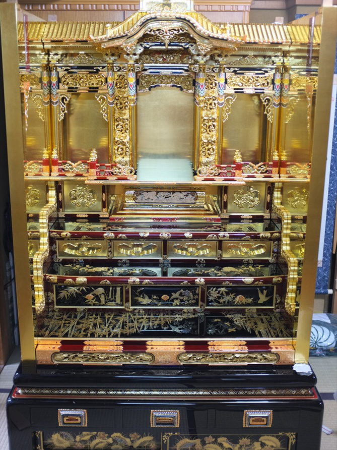 砂川仏檀店 お仏壇の新調事例 フルオーダー