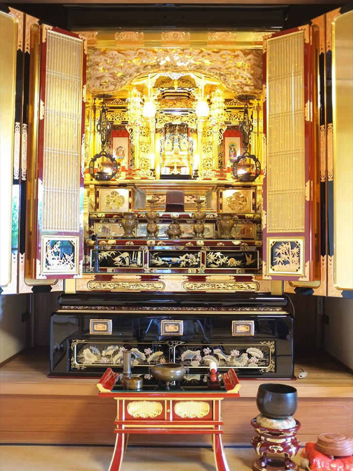 砂川仏檀店 お仏壇の新調事例 フルオーダー