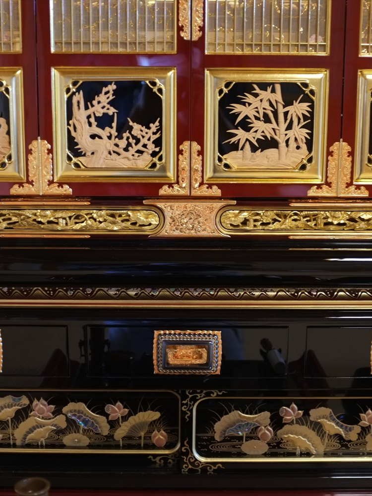 砂川仏檀店 お仏壇の新調事例 フルオーダー