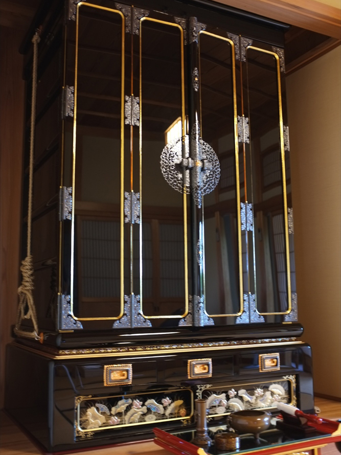 砂川仏檀店 お仏壇の新調事例 フルオーダー